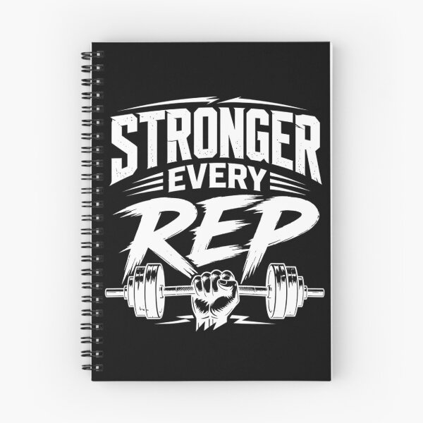 Item preview, Stronger Every Rep – Gym Motivation Design designed and sold by ABLAT-CREATIONS.