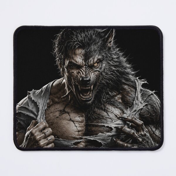 Item preview, Werewolf Ripping Shirt – Savage Half Human Half Beast Transformation Design designed and sold by The Confluence.