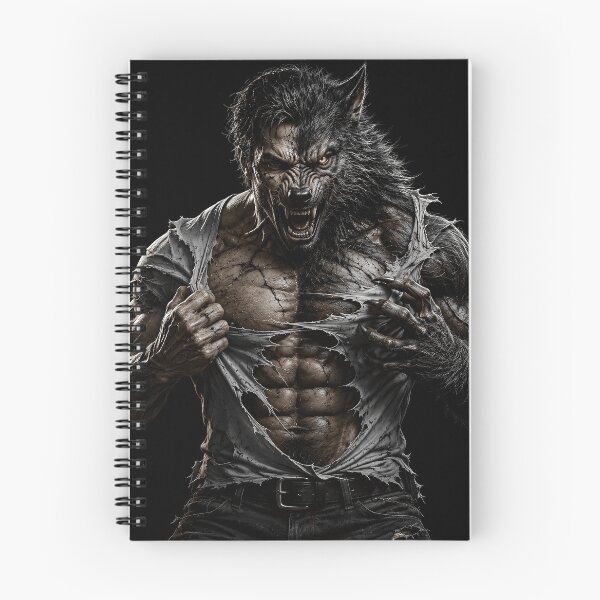 Item preview, Werewolf Ripping Shirt – Savage Half Human Half Beast Transformation Design designed and sold by The Confluence.