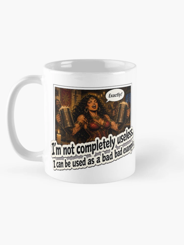 Thumbnail 5 of 6, Coffee Mug, Bad Example designed and sold by R3g3nerator.