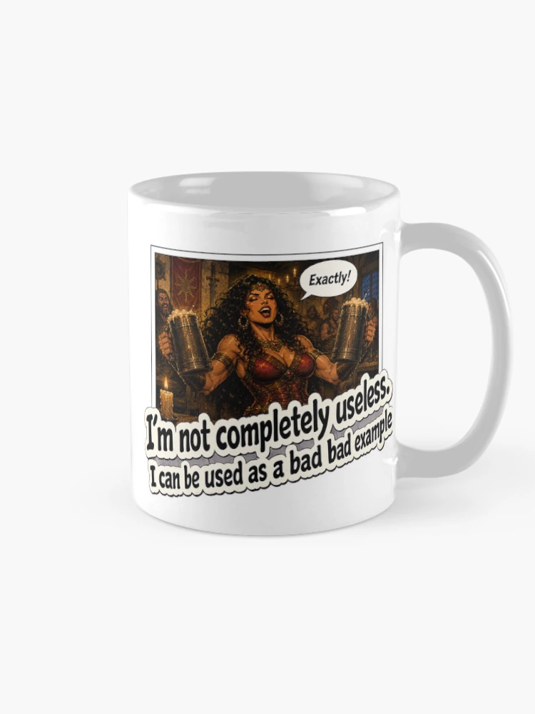 Thumbnail 3 of 6, Coffee Mug, Bad Example designed and sold by R3g3nerator.