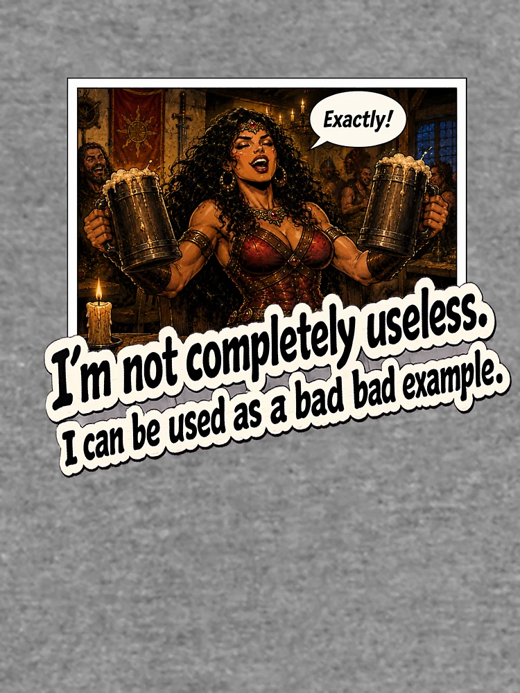 Thumbnail 6 of 6, Lightweight Sweatshirt, Bad Example designed and sold by R3g3nerator.