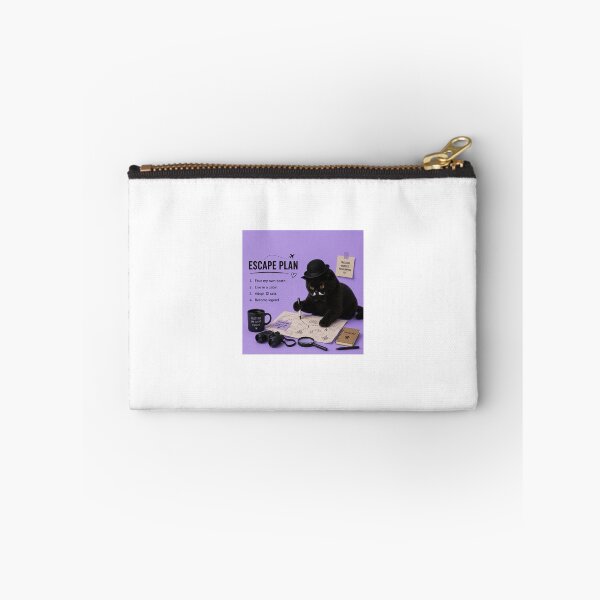 Item preview, Escape Plan Introvert Cat designed and sold by LovelyCatGalaxy.