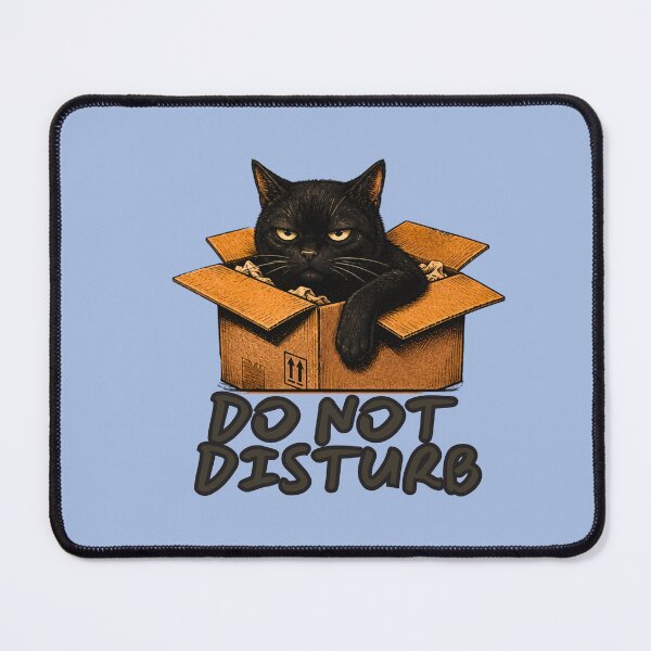 Item preview, Do Not Disturb Cat Design designed and sold by AdicretorDesign.