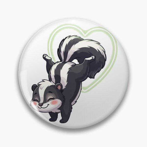 Item preview, The Spicy Kitten Funny Cute Skunk designed and sold by Petzzz.