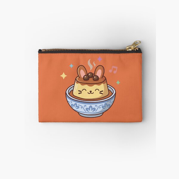 Item preview, Cute Kawaii Purin Custard Pudding Cream with Bunny Ears designed and sold by Mochii-studio.