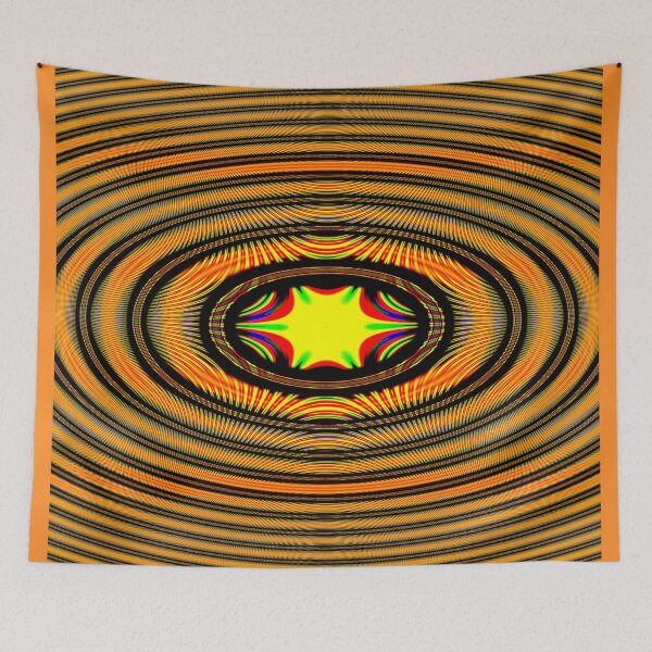 Item preview, Abstract Pattern "Radar 16" designed and sold by Gluecknika.
