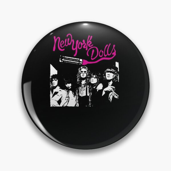Item preview, New York Dolls Retro Graphic Poster Design designed and sold by KratofilKerri.