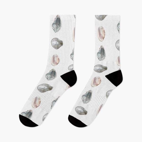 Item preview, oyster shells sticker pack designed and sold by inainart.