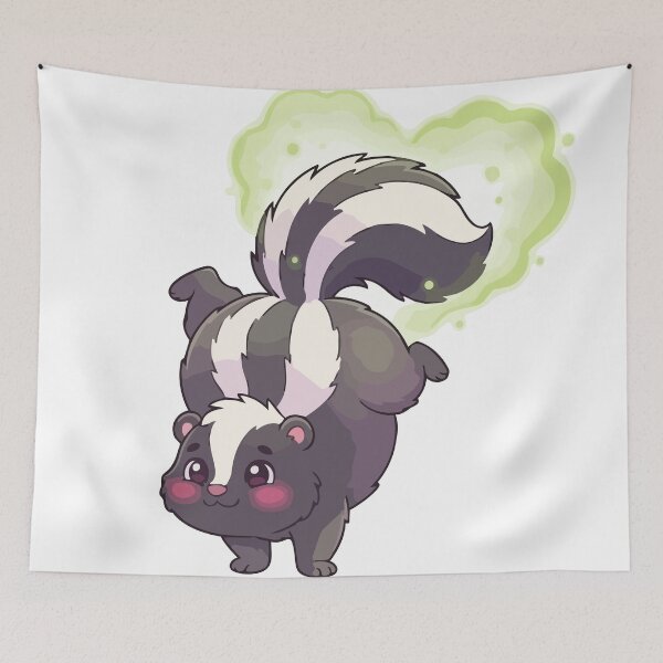 Item preview, Toxic Fluff Handstand Skunk Meme designed and sold by Petzzz.
