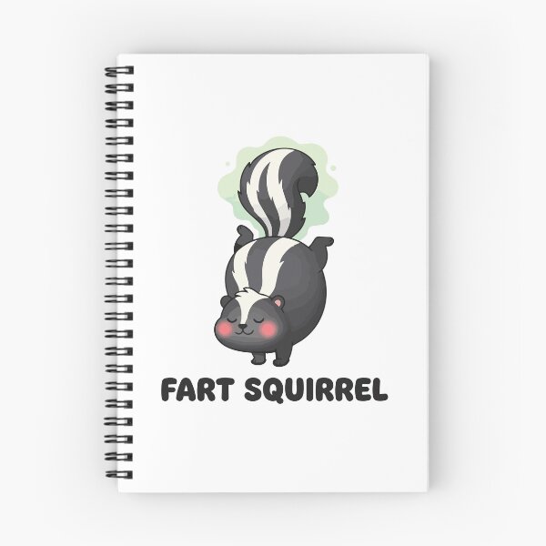 Item preview, Fart Squirrel Funny Cute Stinky Skunk designed and sold by Petzzz.