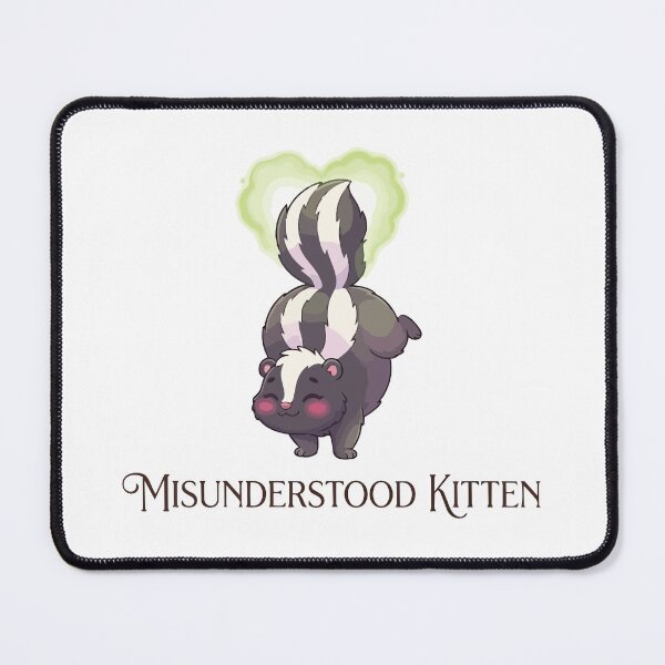 Item preview, Misunderstood Spicy Kitten Funny Skunk designed and sold by Petzzz.