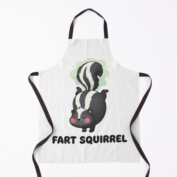 Item preview, Fart Squirrel Funny Cute Stinky Skunk designed and sold by Petzzz.