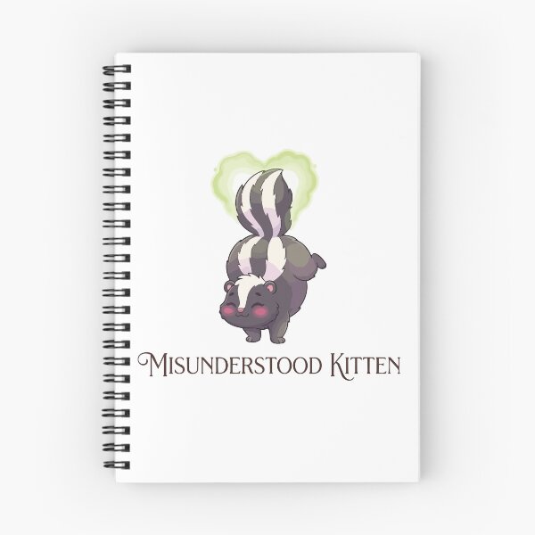 Item preview, Misunderstood Spicy Kitten Funny Skunk designed and sold by Petzzz.