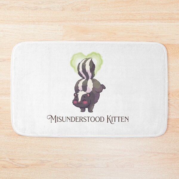 Item preview, Misunderstood Spicy Kitten Funny Skunk designed and sold by Petzzz.