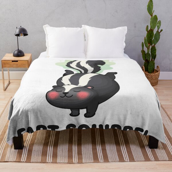 Item preview, Fart Squirrel Funny Cute Stinky Skunk designed and sold by Petzzz.