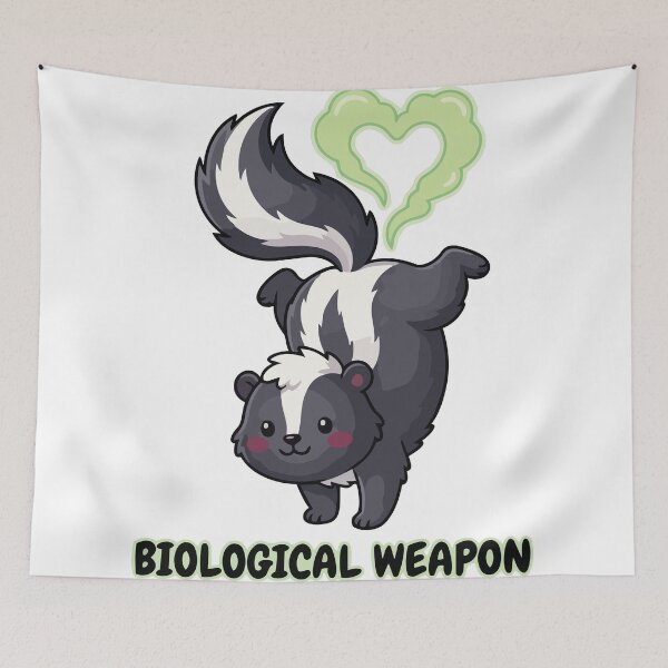 Item preview, Cute Biological Weapon Funny Skunk designed and sold by Petzzz.