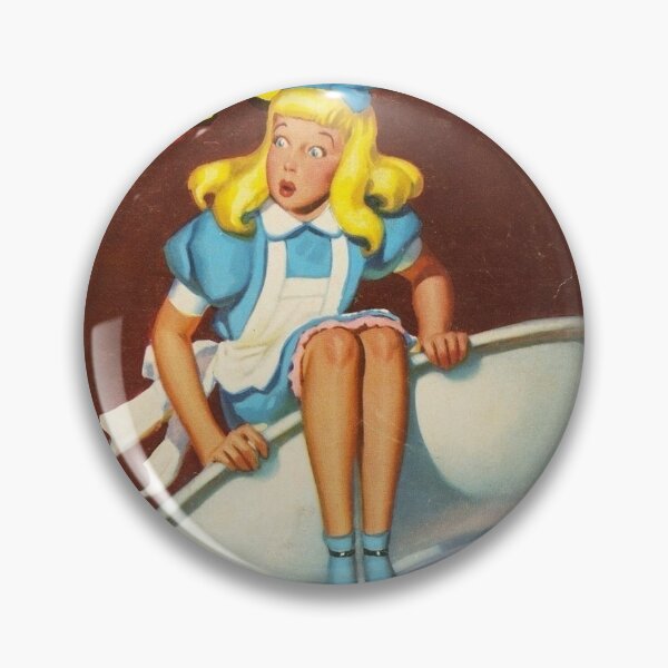 Item preview, Alice in Wonderland Vintage Comic Book Cover 1 (1951) - Unknown Artist  designed and sold by Weird Visions.