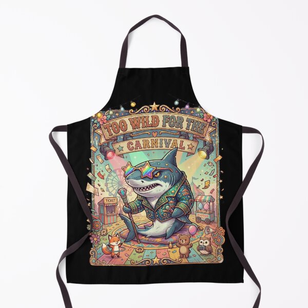 Item preview, Funny Shark Carnival Madness Wild Festival Animal Meme Gift designed and sold by Im-Ara.