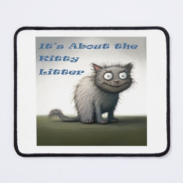 Item preview, Cat Freaked Out over Kitty Litter - Funny Cat T Shirt designed and sold by Twenty93.