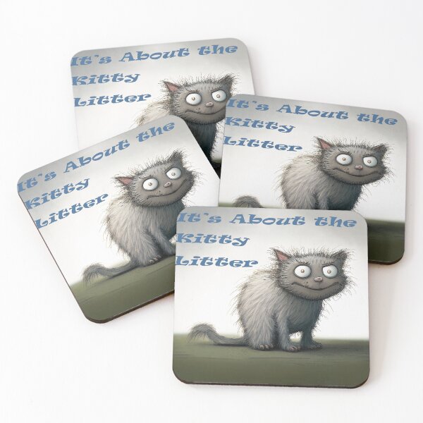 Item preview, Cat Freaked Out over Kitty Litter - Funny Cat T Shirt designed and sold by Twenty93.