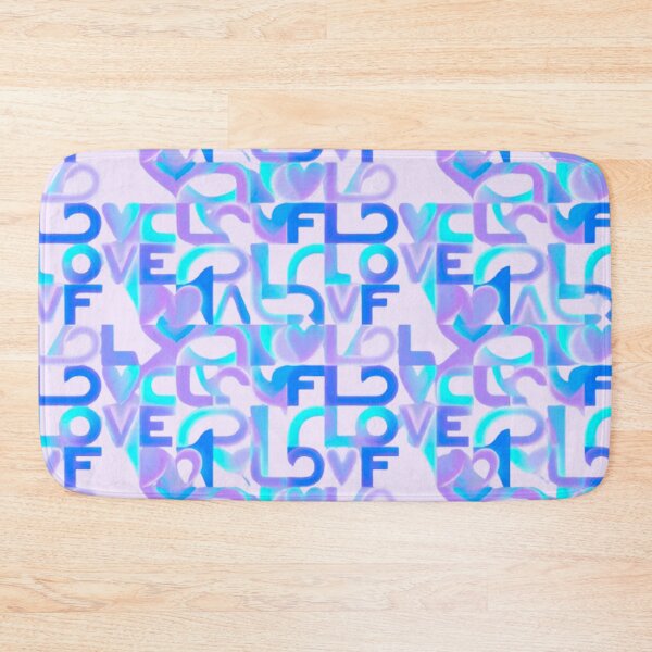 Item preview, Abstract Pastel Love Typography: Seamless Pride Month Gradient Pattern designed and sold by MT-Hub | Art for Every Soul.