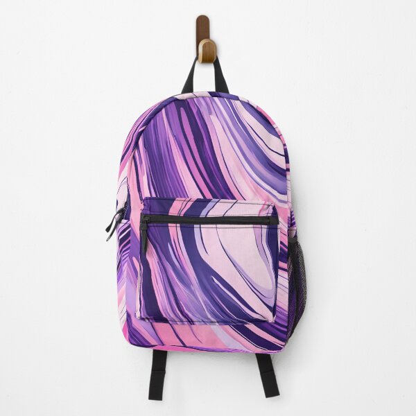 Item preview, Abstract Art Pink and Purple Wavy Shapes designed and sold by Jeallan Designs.