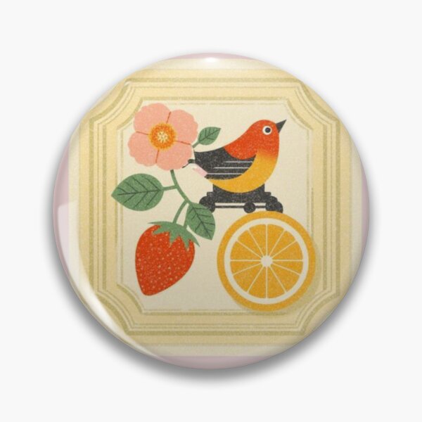 Item preview, Berry & Citrus Bird designed and sold by mellow-koko.