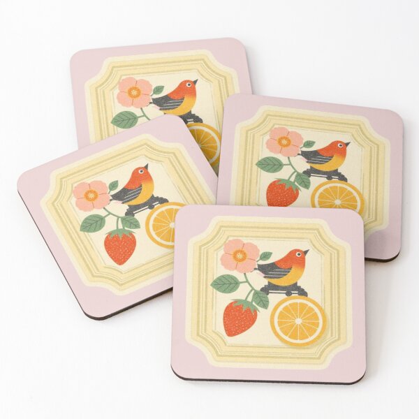 Item preview, Berry & Citrus Bird designed and sold by mellow-koko.