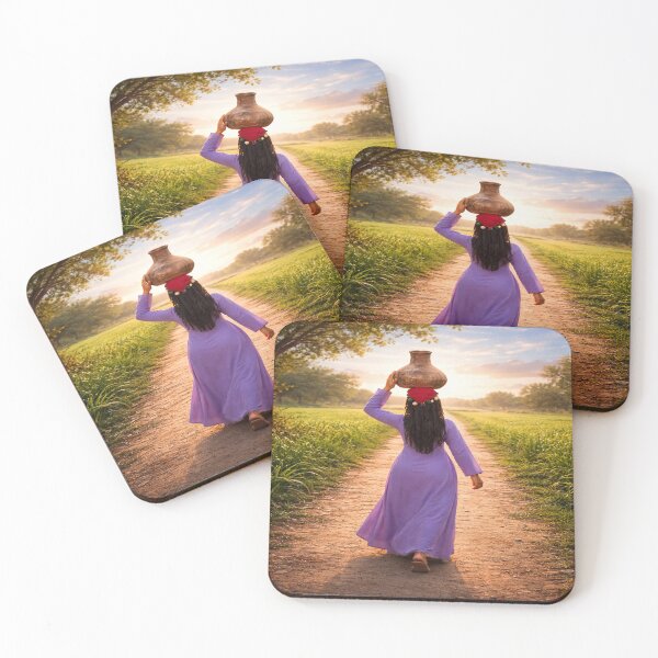 Item preview, Egyptian Fellaha: Traditional Village Woman at Sunset designed and sold by Nonanany.