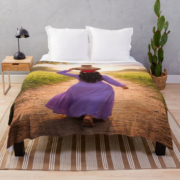Item preview, Egyptian Fellaha: Traditional Village Woman at Sunset designed and sold by Nonanany.