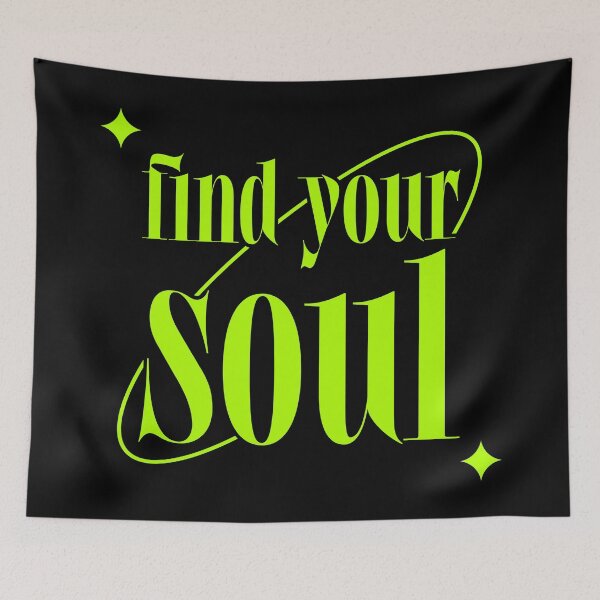 Item preview, find your soul lime green - streetwear designed and sold by XIOMOS.