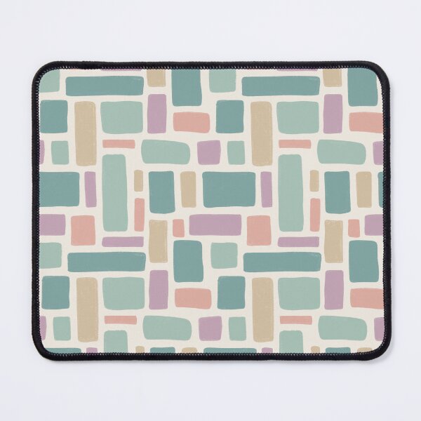 Item preview, Geometric Blocks Faded Pastels designed and sold by KelseyNY.