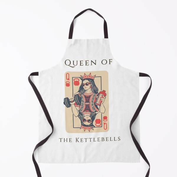 Item preview, Queen of the Kettlebells Gym Gift Retro Playing Card Fitness designed and sold by TeeArtWorld.