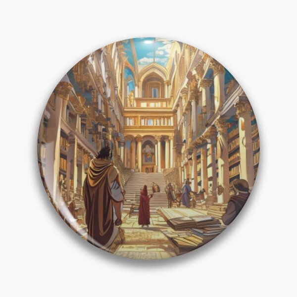 Item preview,  Alexandre na Biblioteca de Alexandria designed and sold by juanorcino.