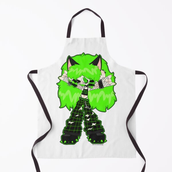 Item preview, Neon Punk Toxic Cat Girl designed and sold by QliumoPery.