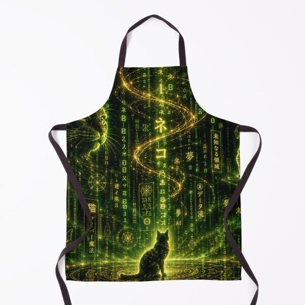 Item preview, Celestial Matrix Cat Hologram Dreamscape designed and sold by Mindworx21.