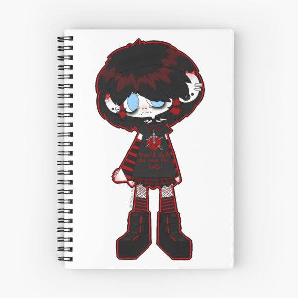 Item preview, Emo Goth Sad Girl Aesthetic designed and sold by QliumoPery.