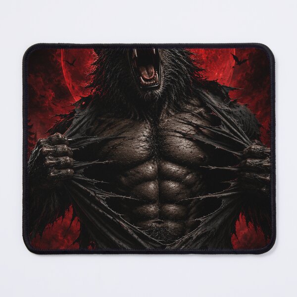 Item preview, Werewolf Ripped Shirt – Blood Moon Alpha Beast Horror Design designed and sold by The Confluence.