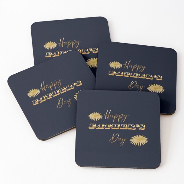 Item preview, Elegant Gold Happy Father's Day Floral Design designed and sold by HopeAndHustle.