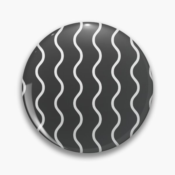 Item preview, Gray And White Waves Pattern designed and sold by pattern-archive.