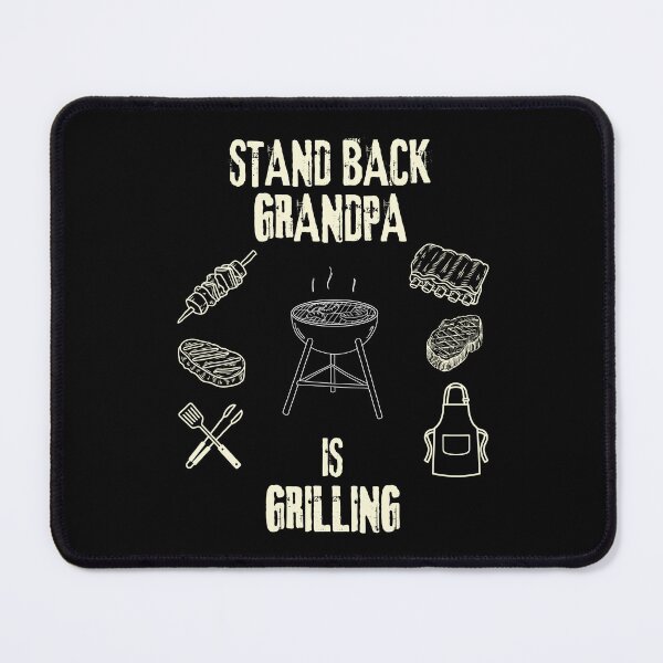 Item preview, Stand Back Grandpa Is Grillin Funny Tee For Grandfathers designed and sold by WearFine.