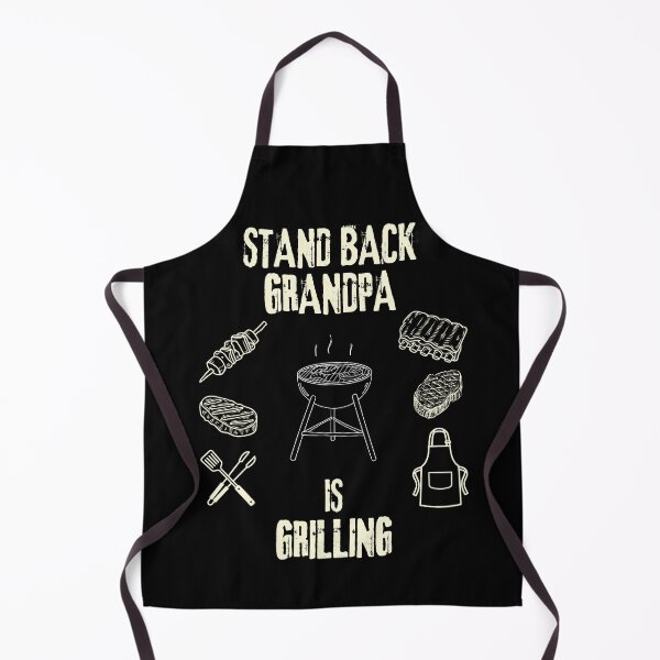 Item preview, Stand Back Grandpa Is Grillin Funny Tee For Grandfathers designed and sold by WearFine.