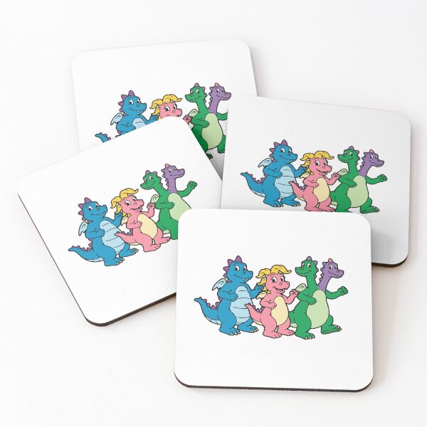 Item preview, Dragon Tales Logo, Zak, Wheezie, Ord, Cassie, Combo Pack designed and sold by FlatInkStudio.