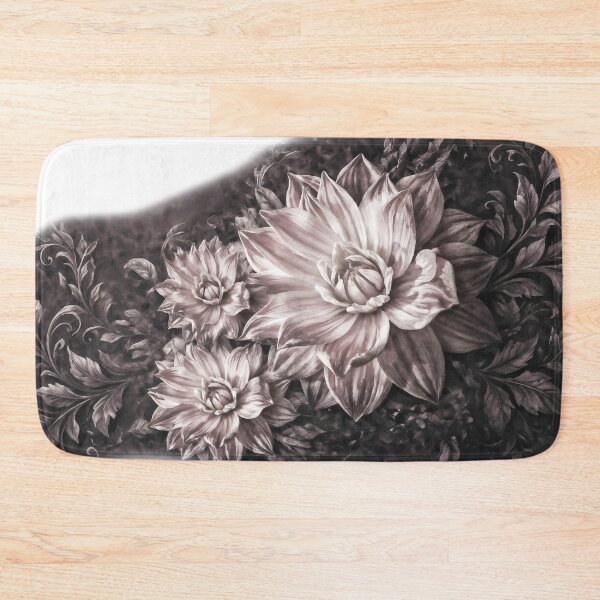 Item preview, Moody Peonies Dark Floral Vignette Art designed and sold by UCBrandDecor.