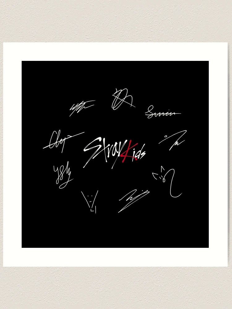 Straykids サイン これ、Stray Kidsのサインって本物？ : r/kpopcollections