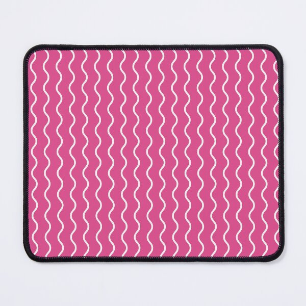 Item preview, Hot Pink And White Waves Pattern designed and sold by pattern-archive.