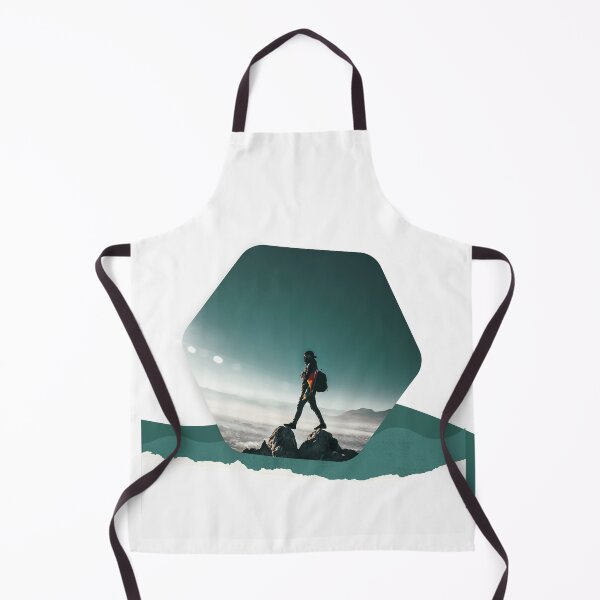 Item preview, Hiker Mountain Hexagon Adventure Freedom Summit Nature designed and sold by Barlena.art.