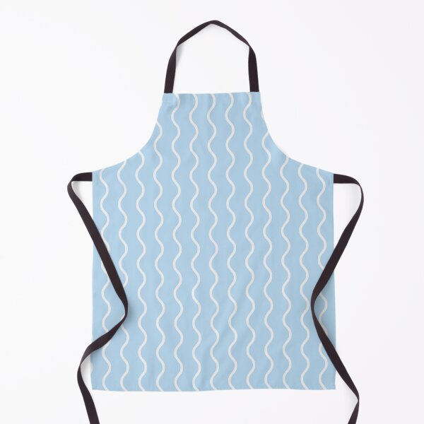 Item preview, Ice Blue And White Waves Pattern designed and sold by pattern-archive.