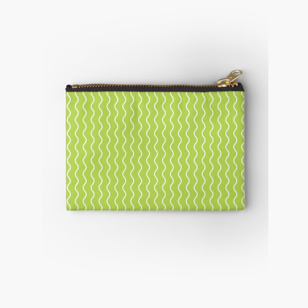 Item preview, Lime And White Waves Pattern designed and sold by pattern-archive.